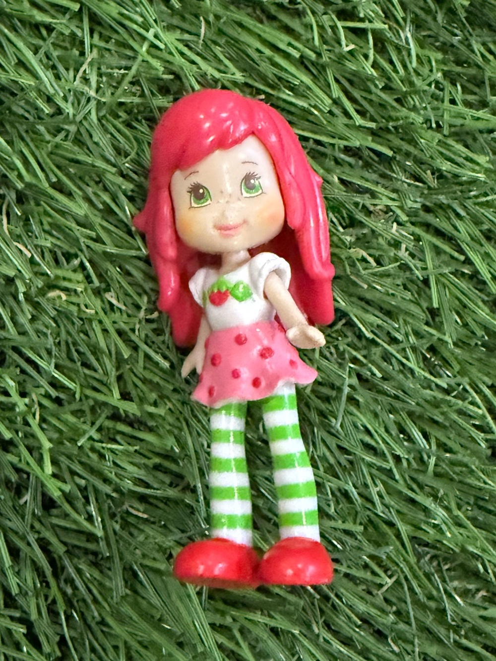 Hasbro 3-inch Strawberry Shortcake mini figurine doll released in 2008.